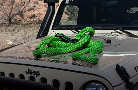 voodoo offroad kinetic recovery ropes
